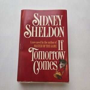 IF TOMORROW COMES 1985 SIDNEY SHELDON HCDJ BOOK CLUB EDITION VERY GOOD CH18